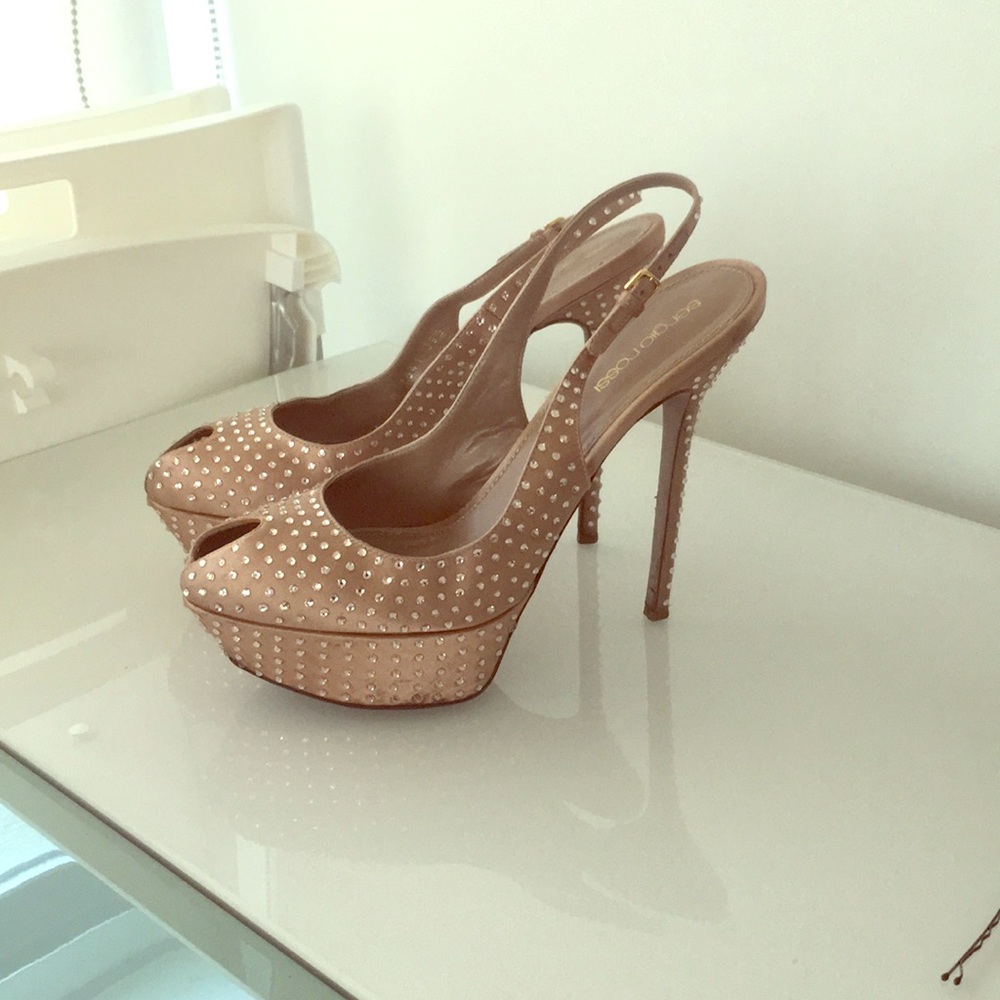 Sergio Rossi Diamond heels